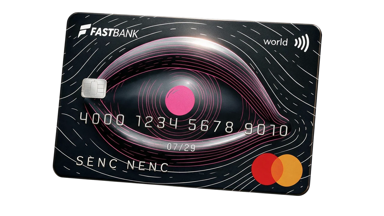 Fast Bank Mastercard World քարտ